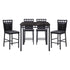 5-PIECE PACK COUNTER HEIGHT SET 5275-36