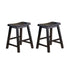 18H STOOL, RTA, BLK-SAND-THRU 5302BK-18