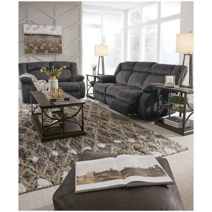 Burkner Reclining Sofa and Loveseat Ash-53804U1
