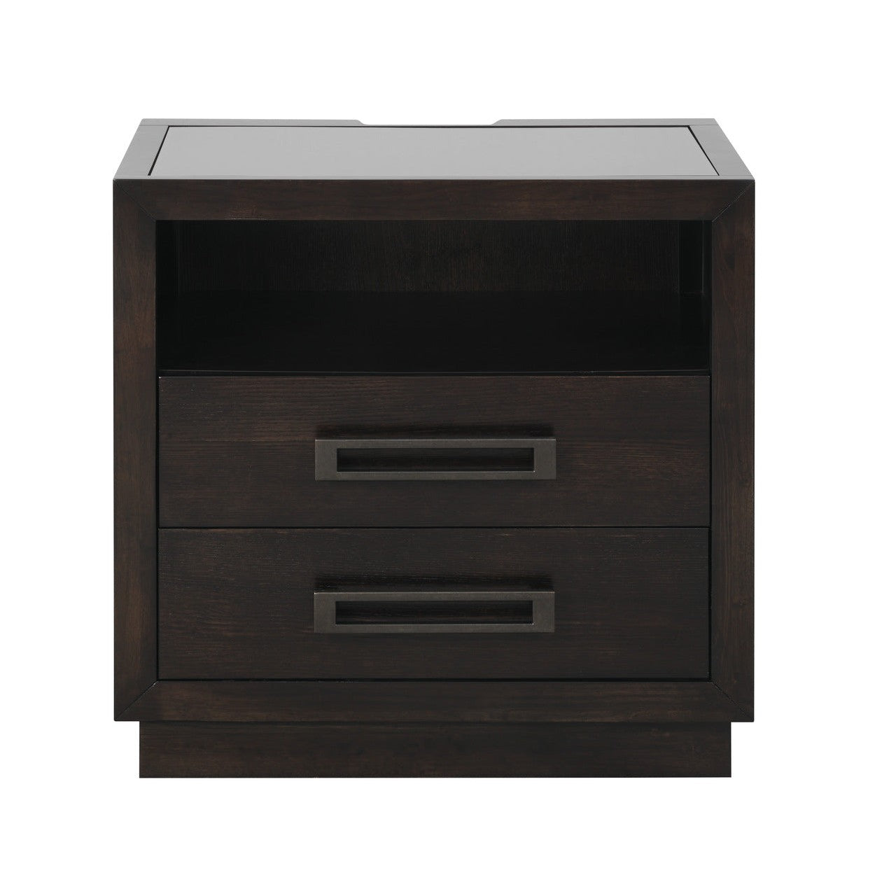 NIGHT STAND, GLASS, LED, P.STRIP 5424-4