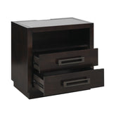 NIGHT STAND, GLASS, LED, P.STRIP 5424-4