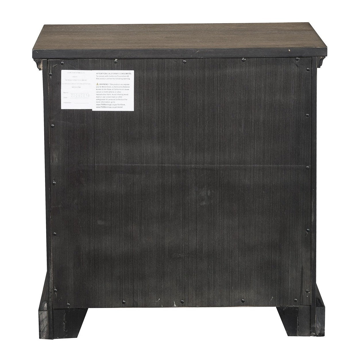 NIGHT STAND, DISTRS DARK OAK 5438-4