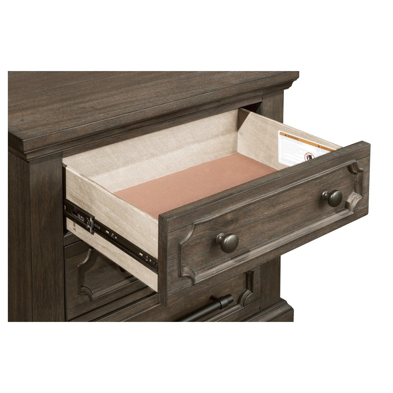 NIGHT STAND, DISTRS DARK OAK 5438-4
