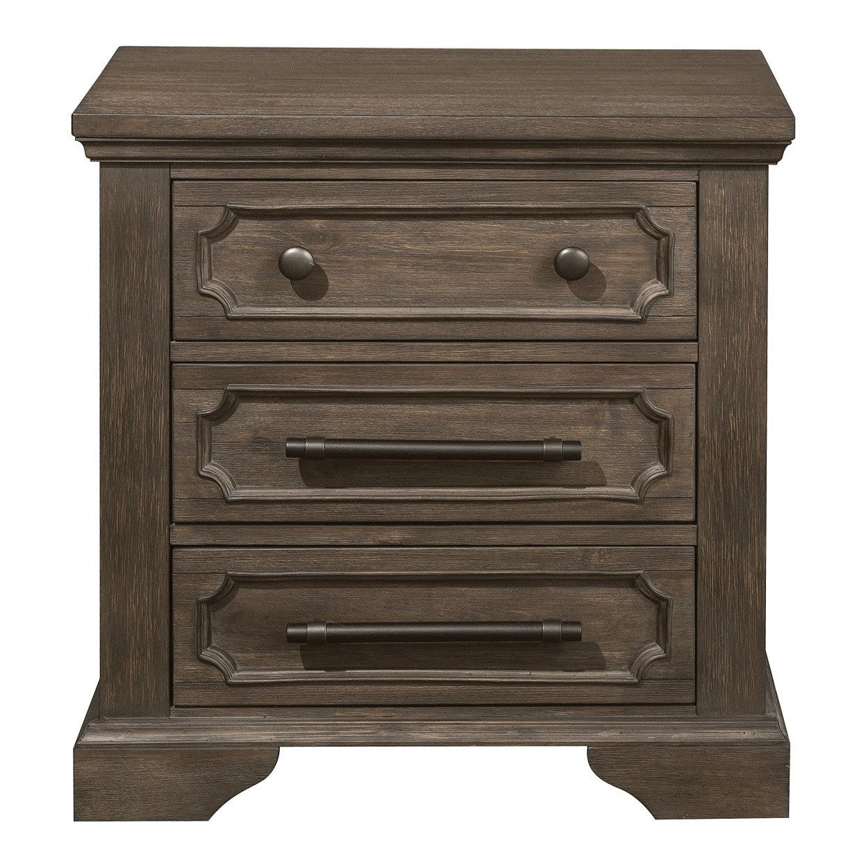 NIGHT STAND, DISTRS DARK OAK 5438-4