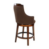 SWVL CNTR HT CHAIR, CHOC LN 5447-24FAS
