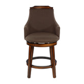 SWVL CNTR HT CHAIR, CHOC LN 5447-24FAS