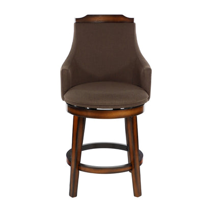 SWVL CNTR HT CHAIR, CHOC LN 5447-24FAS