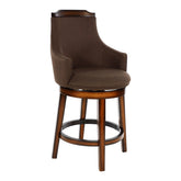 SWVL CNTR HT CHAIR, CHOC LN 5447-24FAS