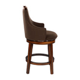 SWVL CNTR HT CHAIR, CHOC LN 5447-24FAS
