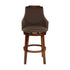 SWVL PUB CHAIR, CHOC LINEN 5447-29FAS