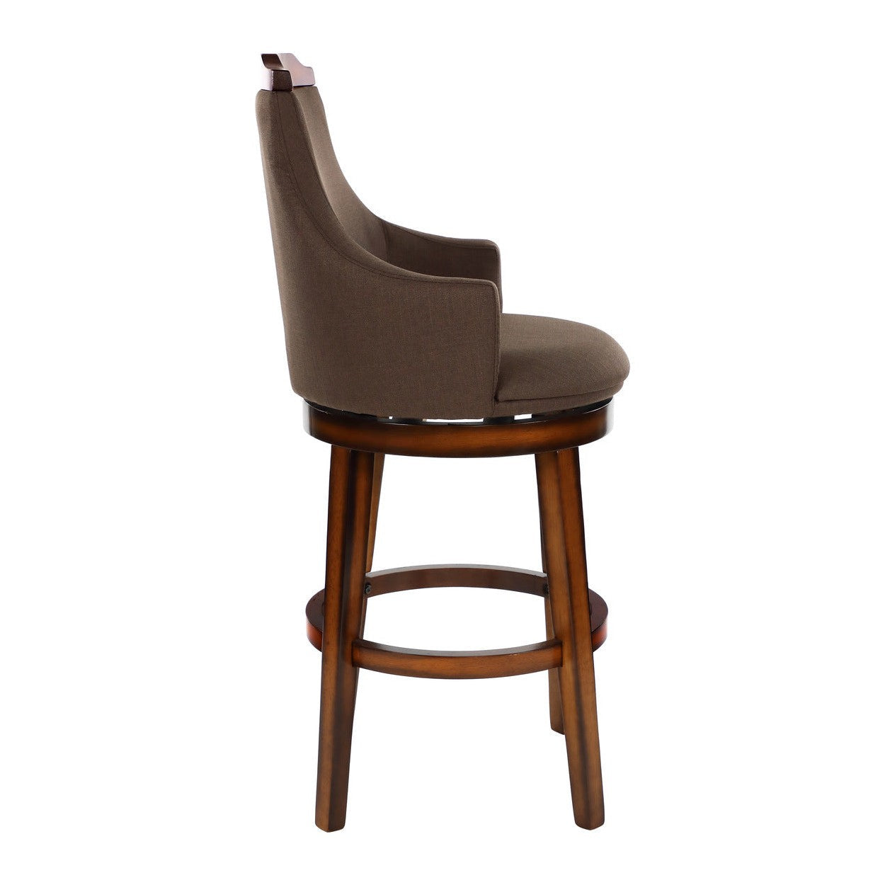 SWVL PUB CHAIR, CHOC LINEN 5447-29FAS