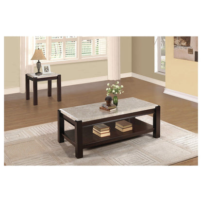 END TBL, MARBLE TOP, D. CHRY 5466-04