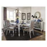 \SIDE CHAIR, PEARL SILVER P/U, BUTTON BACK 5477NS