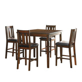 5PC PACK CNTR HGHT SET, ESPRESSO 5511-36