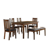6PC PACK DINETTE SET, ESPRESSO 5511