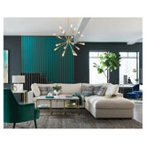 Serene 4-piece Upholstered Modular Sectional Beige 551321-SETA