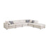 Serene 6-piece Upholstered Modular Sectional Beige 551321-SET