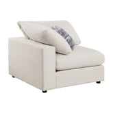 Serene 6-piece Upholstered Modular Sectional Beige 551321-SET