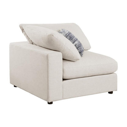 Serene 6-piece Upholstered Modular Sectional Beige 551321-SET