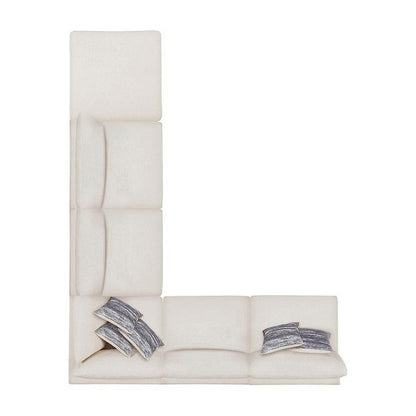 Serene 6-piece Upholstered Modular Sectional Beige 551321-SET