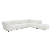 Sunny Upholstered Ottoman Natural 551623
