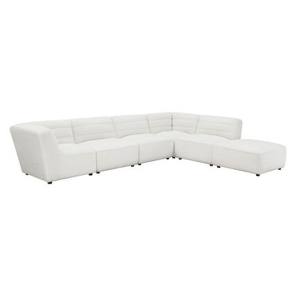 Sunny Upholstered Ottoman Natural 551623