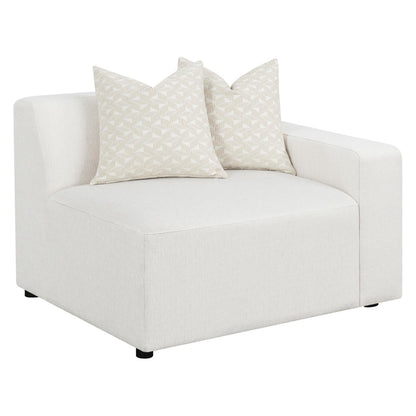 Freddie 7-piece Upholstered Modular Sectional Pearl 551641-SET