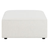 Freddie Upholstered Square Ottoman Pearl 551643