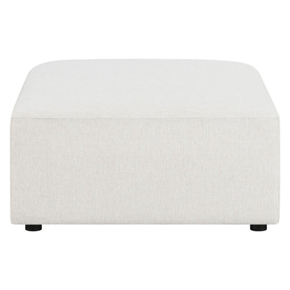 Freddie Upholstered Square Ottoman Pearl 551643
