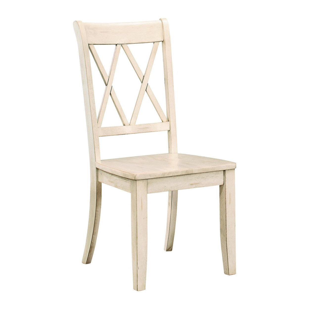 SIDE CHAIR, WHITE SAND THRU 5516WTS