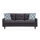 Watsonville Tufted Back Sofa Grey 552001