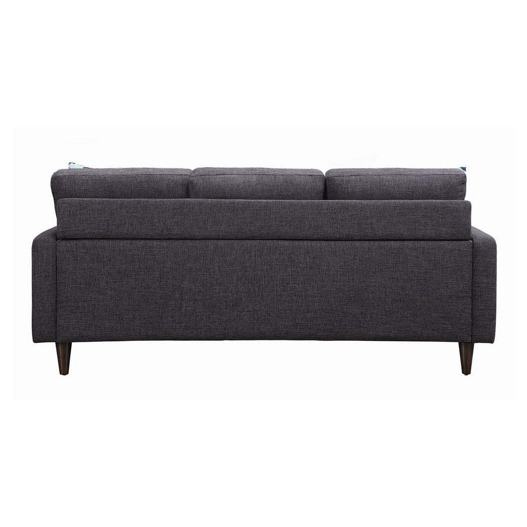 Watsonville Tufted Back Sofa Grey 552001