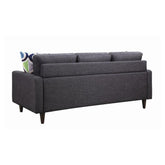 Watsonville Tufted Back Sofa Grey 552001