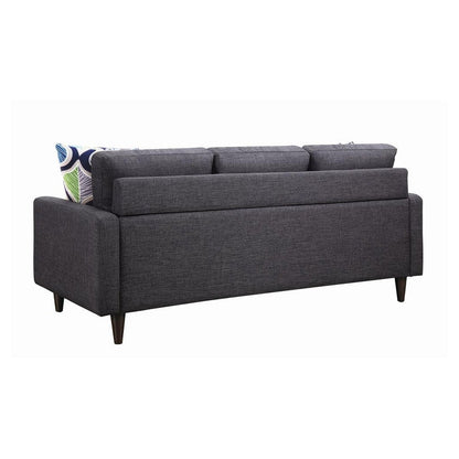 Watsonville Tufted Back Sofa Grey 552001