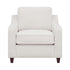 Christine Upholstered Cushion Back Chair Beige 552063