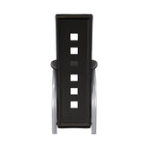 CNTR HGHT CHR, BLK PVC 5532-24