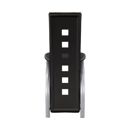 CNTR HGHT CHR, BLK PVC 5532-24