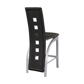 CNTR HGHT CHR, BLK PVC 5532-24