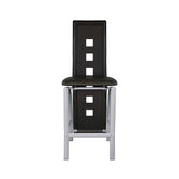 CNTR HGHT CHR, BLK PVC 5532-24
