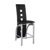 CNTR HGHT CHR, BLK PVC 5532-24
