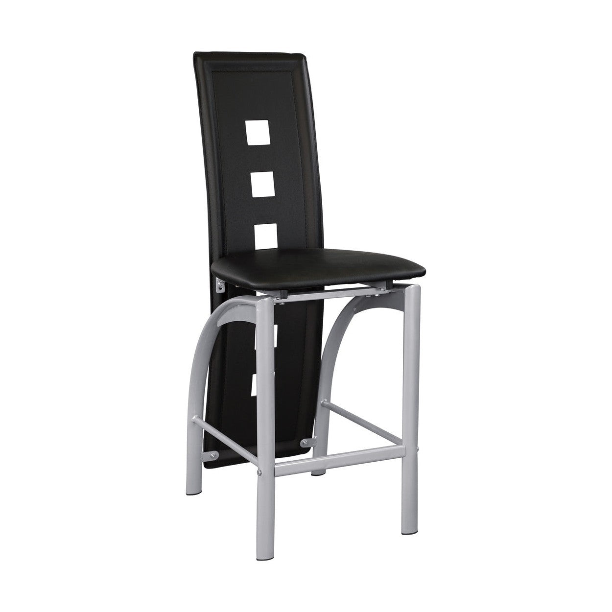 CNTR HGHT CHR, BLK PVC 5532-24