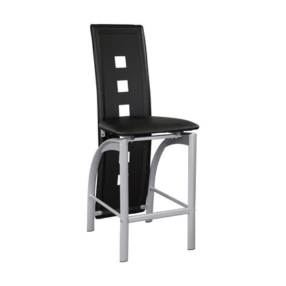 CNTR HGHT CHR, BLK PVC 5532-24