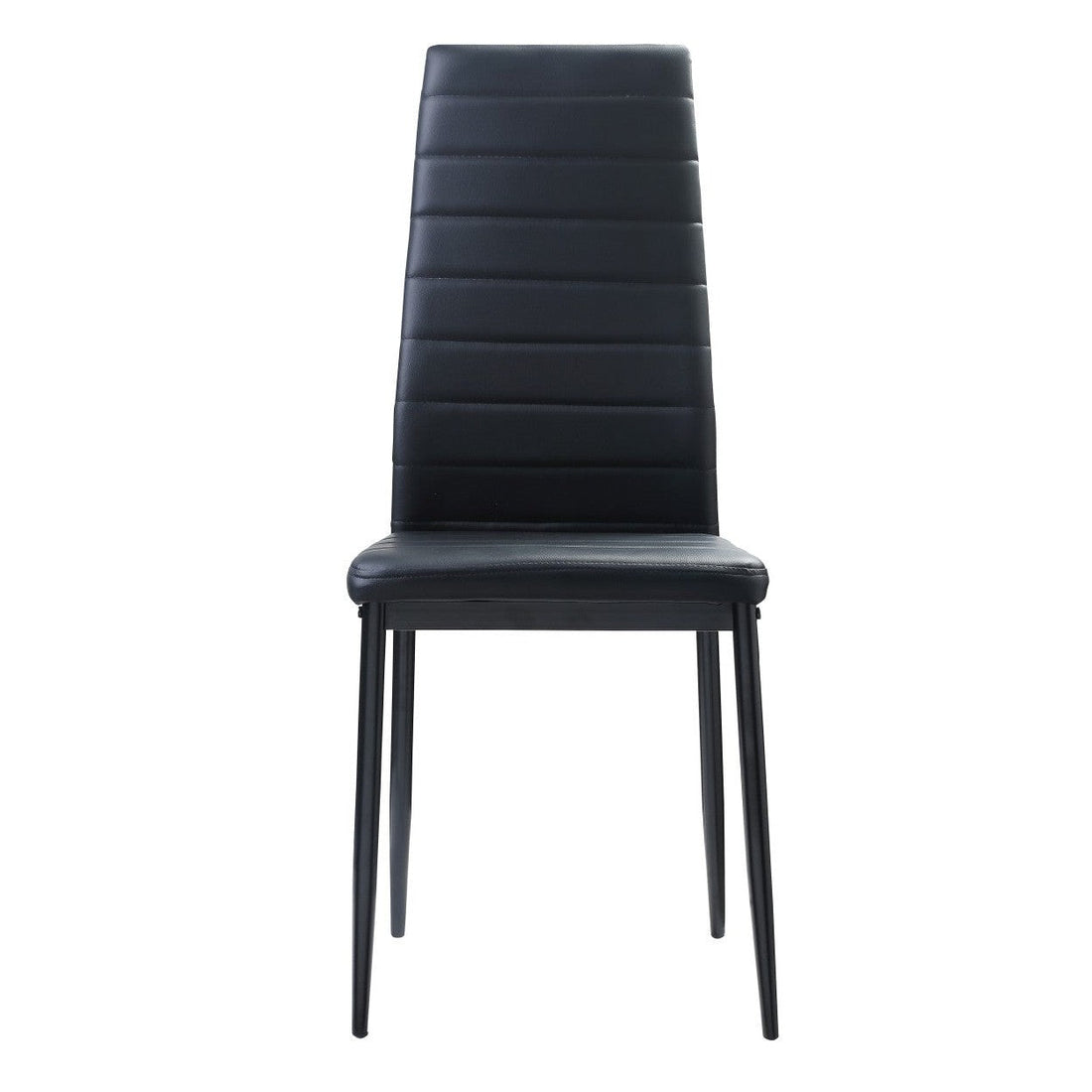 SIDE CHAIR, BLACK P/U 5538BKS
