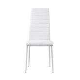 SIDE CHAIR, WHITE P/U 5538WS