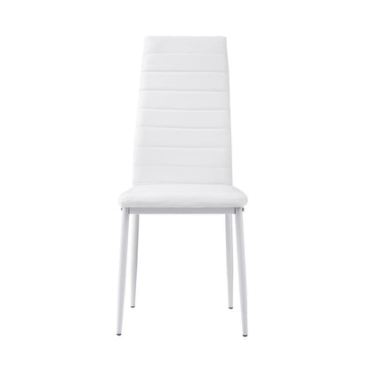 SIDE CHAIR, WHITE P/U 5538WS
