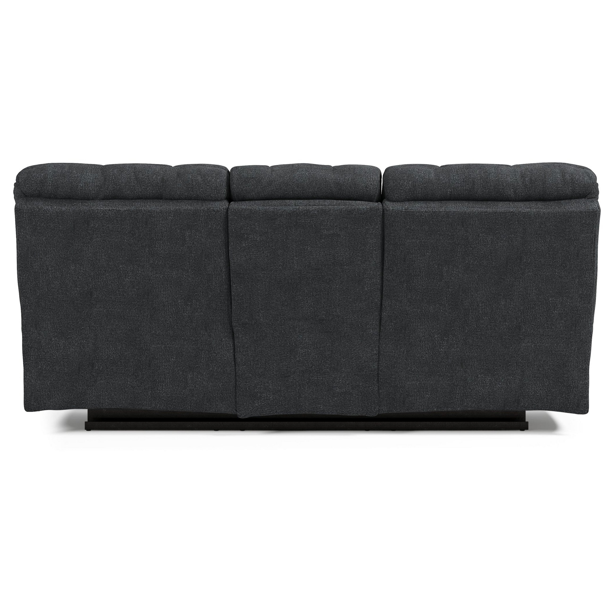 Wilhurst Reclining Sofa with Drop Down Table Ash-5540389