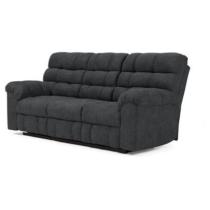 Wilhurst Reclining Sofa with Drop Down Table Ash-5540389