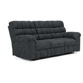 Wilhurst Reclining Sofa with Drop Down Table Ash-5540389