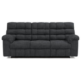 Wilhurst Reclining Sofa with Drop Down Table Ash-5540389