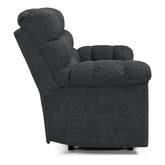 Wilhurst Reclining Sofa with Drop Down Table Ash-5540389